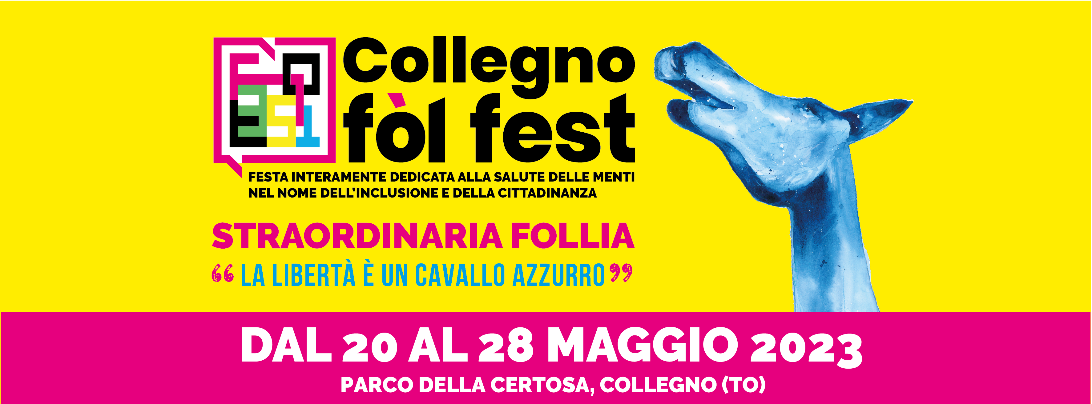 Collegno Fòl Fest - Da sabato 20 a domenica 28 maggio 2023