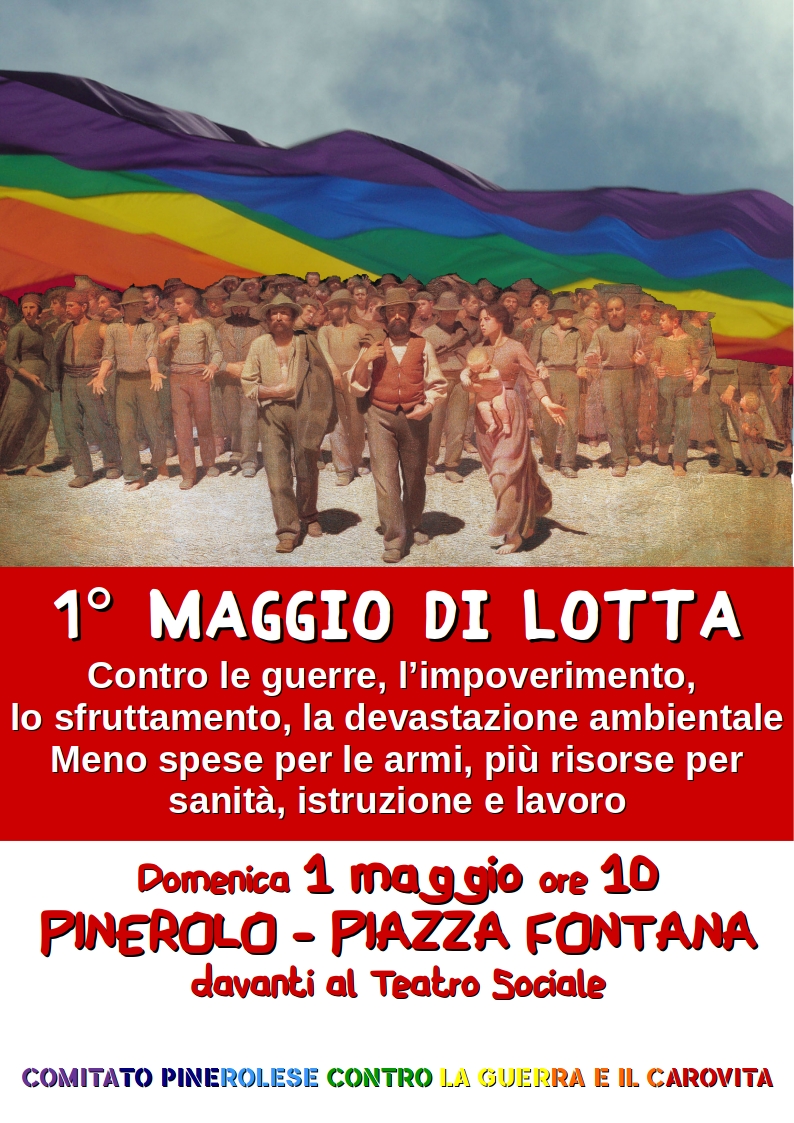 Primo Maggio di Lotta - Pinerolo