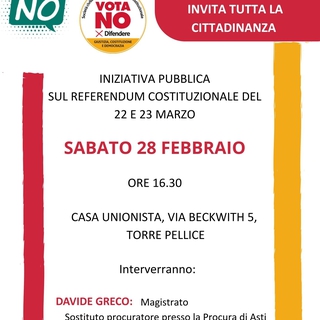 Torre Pellice: iniziativa pubblica su Referendum Giustizia