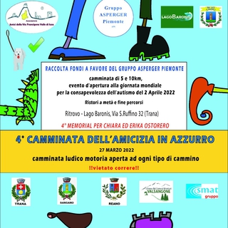 4a Camminata dell'Amicizia in Azzurro