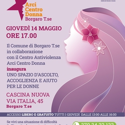 Inaugurazione dello Sportello Arci Centro Donna di Borgaro Torinese