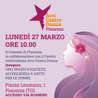 Inaugurazione dello sportello Arci Centro Donna a Pianezza