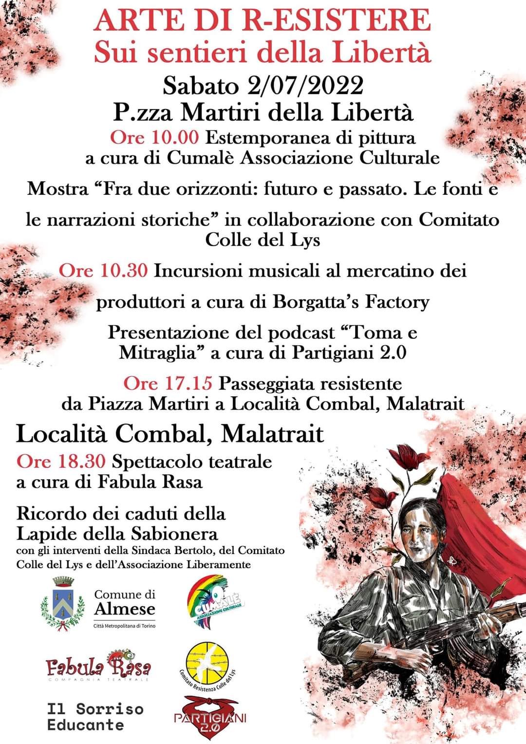 L’Arte di R-esistere sui sentieri della Libertà