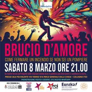 BRUCIO D'AMORE. Come fermare un incendio se non sei un pompiere