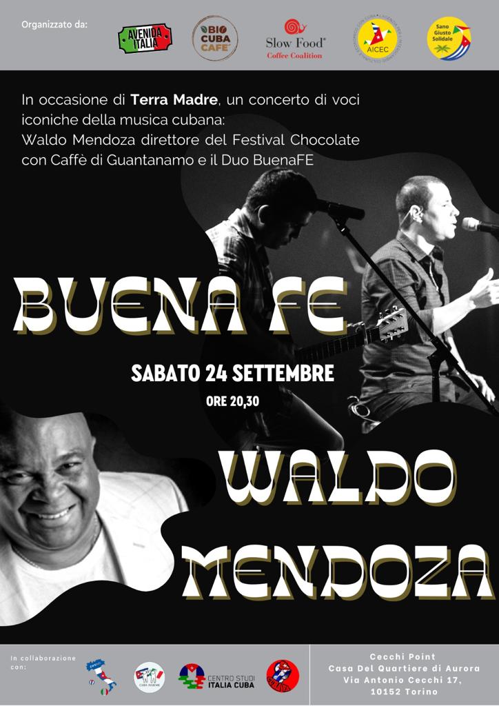 Concerto cubano con il duo Buena Fe