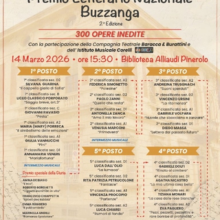 Premio Letterario Nazionale "Giuseppe Aldo Buzzanga" - I premiati