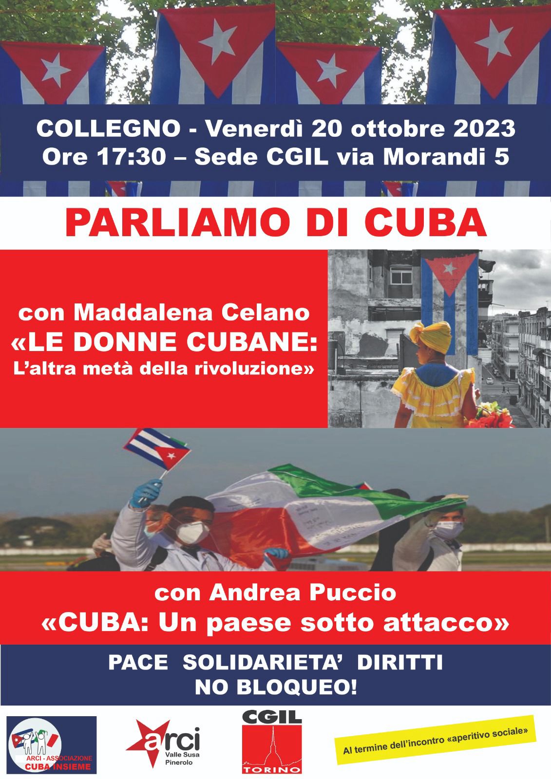 Parliamo di Cuba - Collegno, 20 ottobre 2023