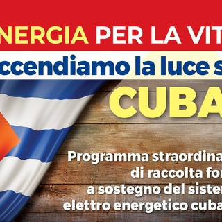 Energia per la vita. Accendiamo la luce a Cuba!