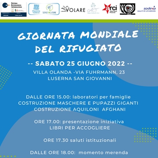 Giornata Mondiale del Rifugiato a Luserna San Giovanni