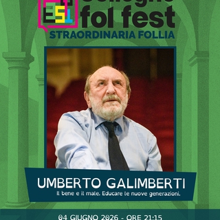 Umberto Galimberti, "Il bene e il male. Educare le nuove generazioni" - Collegno Fol Fest