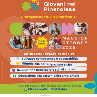 Prende il via “LAB Giovani nel Pinerolese”
