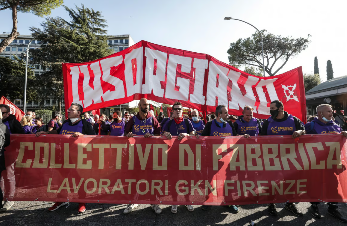 Sosteniamo la lotta dei lavoratori della ex GKN
