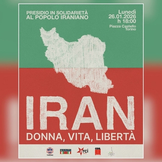 Donna, vita, libertà: ARCI Piemonte aderisce al Presidio per il popolo iraniano