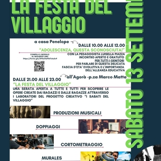 CASA PENELOPE PRESENTA "LA FESTA DEL VILLAGGIO"