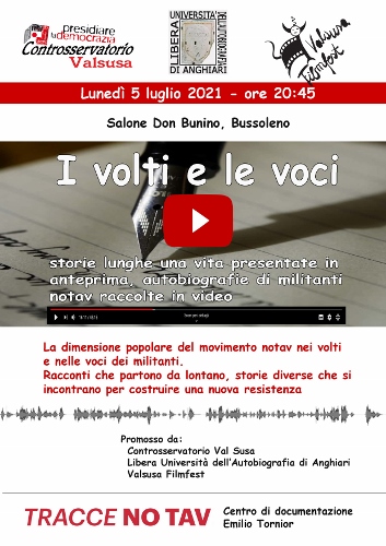 “I volti e le voci” del Movimento No Tav a Bussoleno