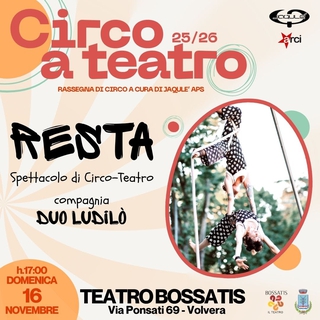 CIRCO A TEATRO 2025/2026 - A CURA DI JAQULÈ APS