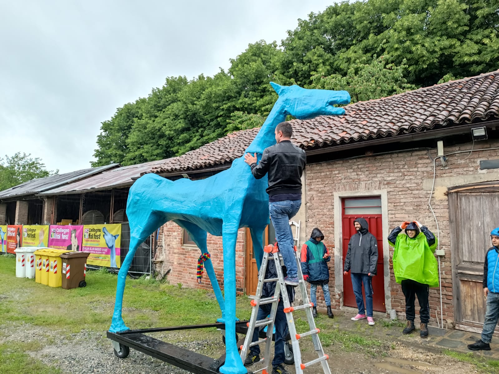 Collegno Fòl Fest: Marco Cavallo è nel Parco dell’ex manicomio