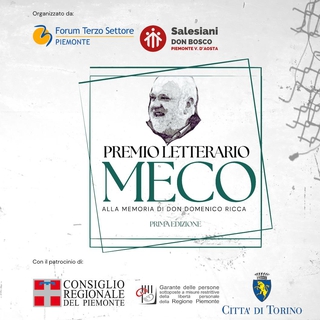 Premio letterario Meco promosso dal Forum del Terzo Settore in Piemonte