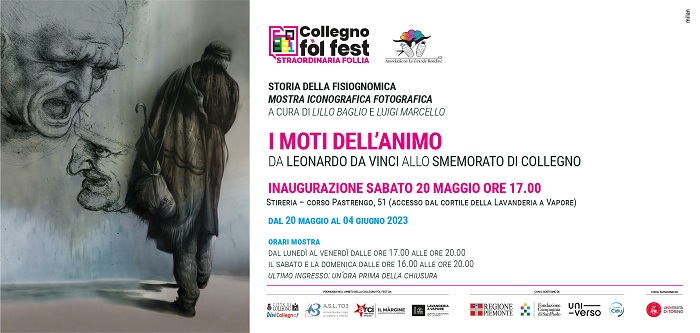I moti dell’animo – da Leonardo da Vinci allo smemorato di Collegno (mostra)