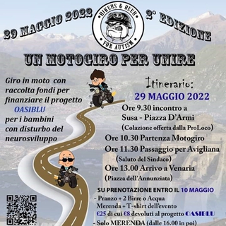 Un motogiro per unire: Bikers for autism