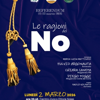 Le Ragioni del NO - Collegno, 2 marzo 2026
