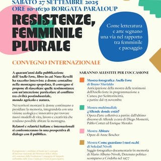 LA FONDAZIONE NUTO REVELLI PRESENTA "RESISTENZE, FEMMINILE PLURALE"