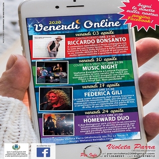 Violeta Parra presenta Venerdì Online