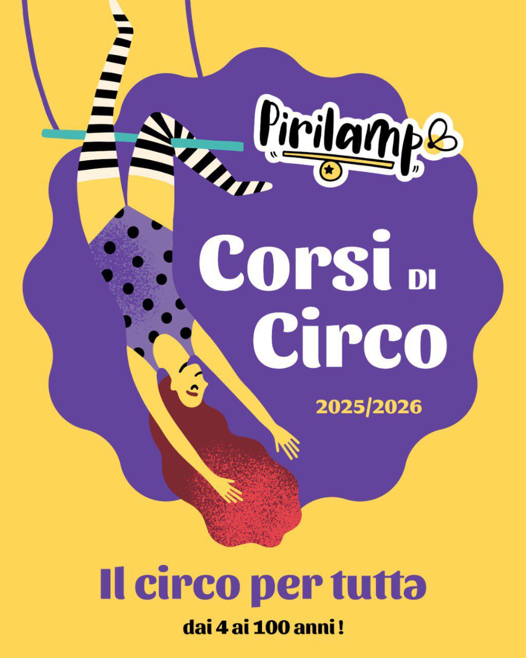 PIRILAMPO - RIPARTONO I CORSI DI CIRCO!