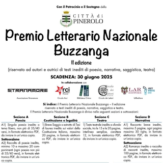 Premio Letterario Nazionale Buzzanga - II edizione