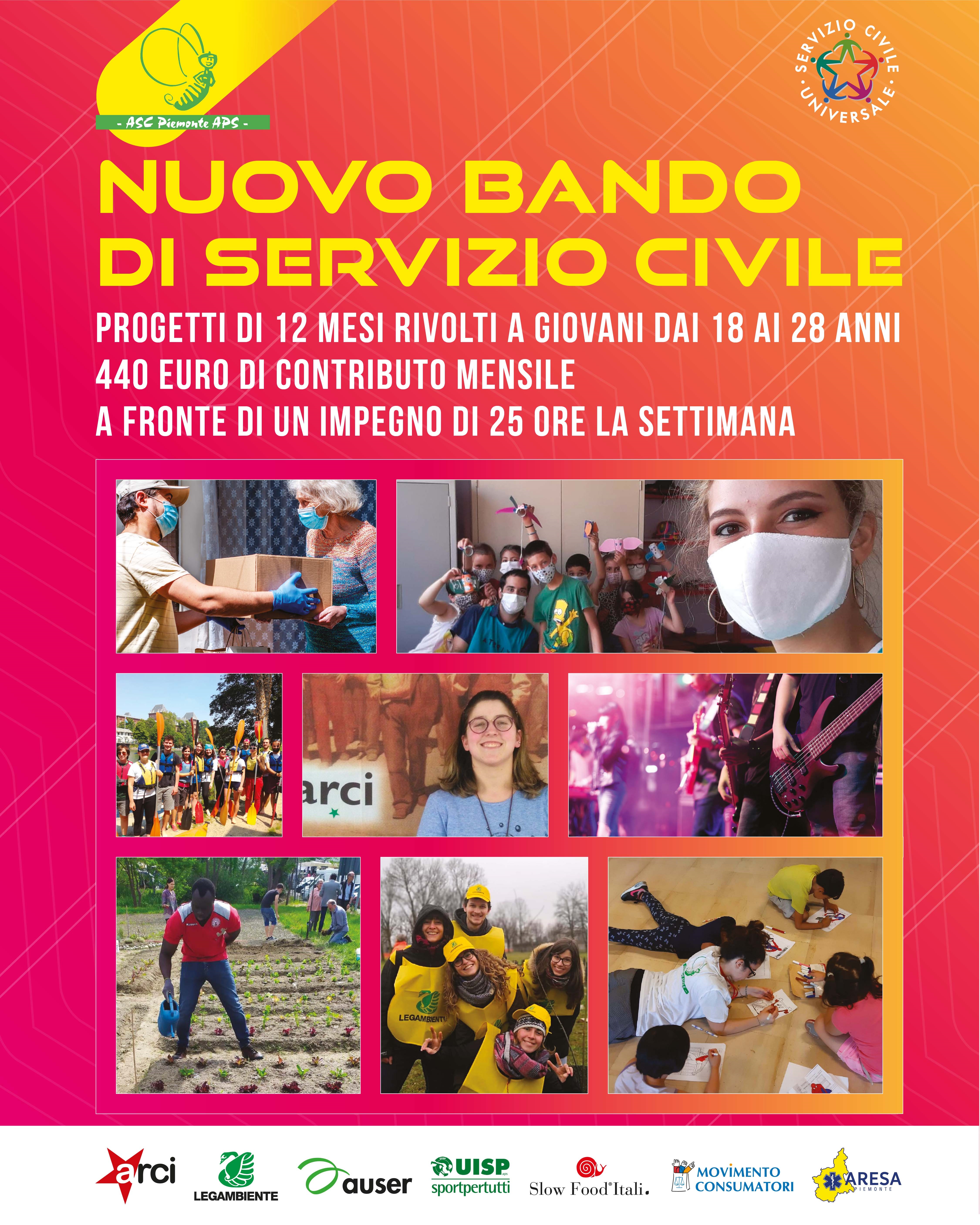 Il Servizio Civile nella rete ARCI Valle Susa-Pinerolo