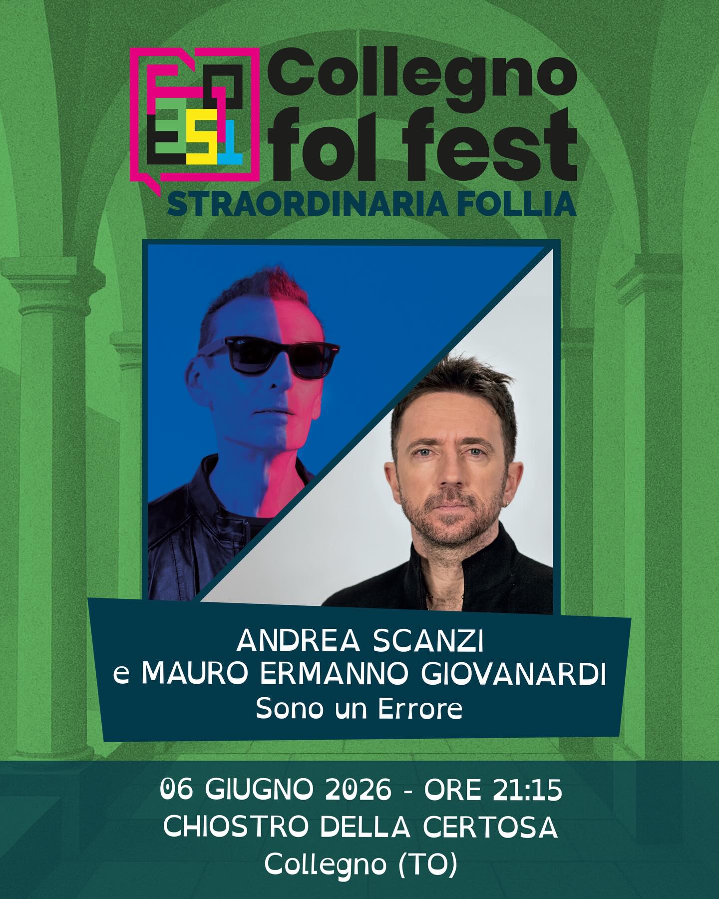 Andrea Scanzi e Mauro Ermanno Giovanardi in "Sono un errore"