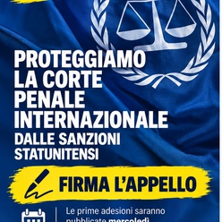 Appello urgente: Proteggiamo la Corte penale internazionale!