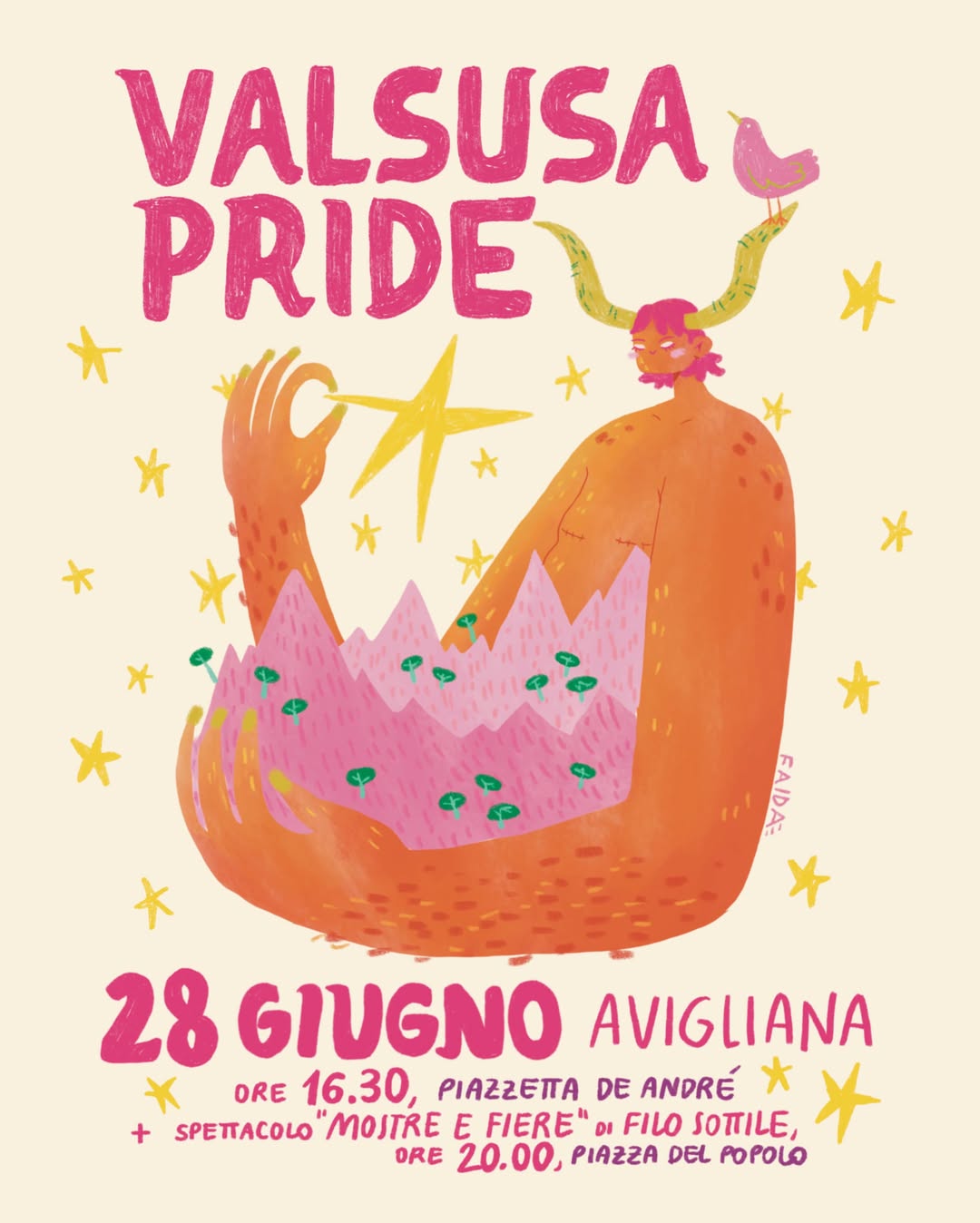 Valsusa Pride: La Diversità è la natura di tutti gli esseri viventi